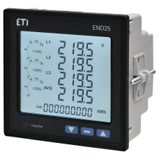 Анализатор сети END25-RS (96x96мм, 100-550V AC/DC, RS-485) (снято с пр-ва)