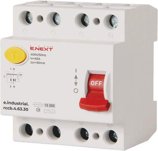 Диференційний захист від струму за допомогою вимикачів ENEXT