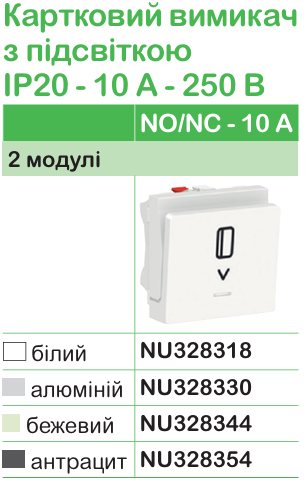 Функції та характеристика продукції | Unica