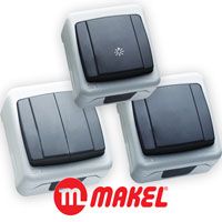 MAKEL Влагозащищенная серия IP44/55 Plus