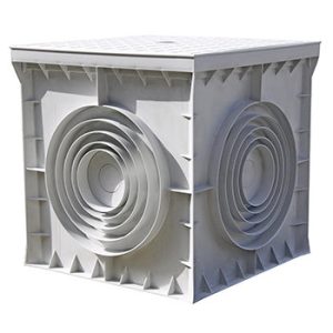 Колодязь кабельний пластиковий 300х300х300 e.manhole. Cover