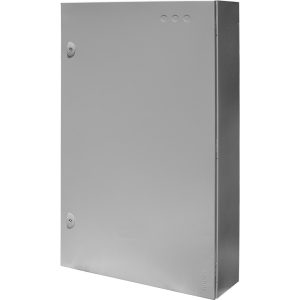 Щит металевий ЩМП 400х300х200 IP41 з монтажною панеллю e.mbox.industrial.p.40.30.20