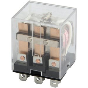 Реле проміжне e.control.p1036 10А, 3 групи контактів, котушка 230В АC