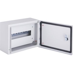 Щит металевий ЩРн-12 зовнішній, e.mbox.pro.n.12 IP54 на 12 модулів