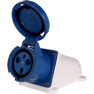 Розетка 133 стаціонарна 2Р+PЕ 63А 380В IP67