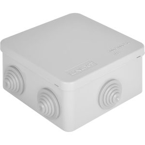 Коробка розподільча 100х100х50 IP55 зовнішня пластикова