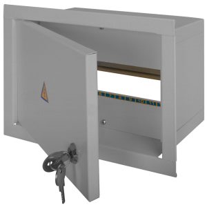 Щит металевий ЩРв-12 внутрішній, ІP30 сірий e.mbox.stand.w.12.z