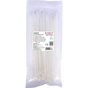 Хомут 3,0х150 білий (100шт.)