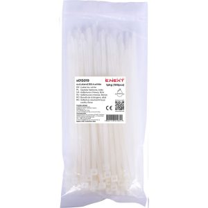 Хомут 4,0х150 білий (100шт)