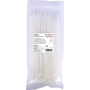 Хомут 8,0х400 білий (100шт)