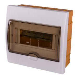 Щит пластиковий ЩРВ-П- 08 модулів,. вбудований установка, IP40 "Е-НЕКСТ"