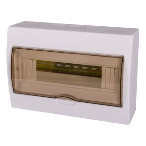 Щит пластиковий ЩРН-П- 12 модулів зовнішній монтаж IP40 "Е-НЕКСТ"