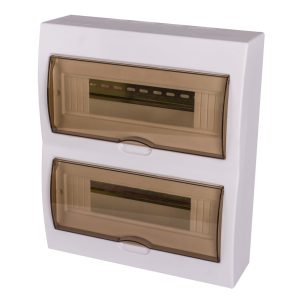 Щит пластиковий ЩРН-П- 24 модулів зовнішній монтаж IP40 "Е-НЕКСТ"