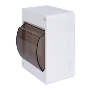 Щит пластиковий ЩРН-П- 04 модулів. зовнішній монтаж, IP40 "Е-НЕКСТ"