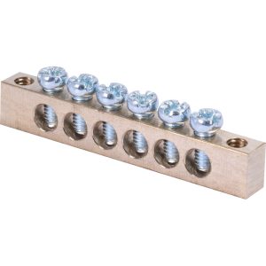 Шина нульова e.bsa.stand.20.6, 6 отворів20 А