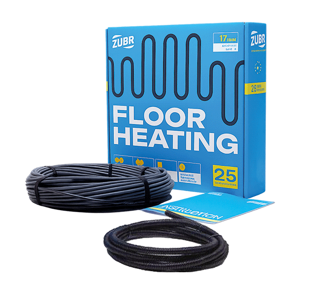 ZUBR Нагрівальні DC мати огляд комплекту теплої підлоги європейської якості