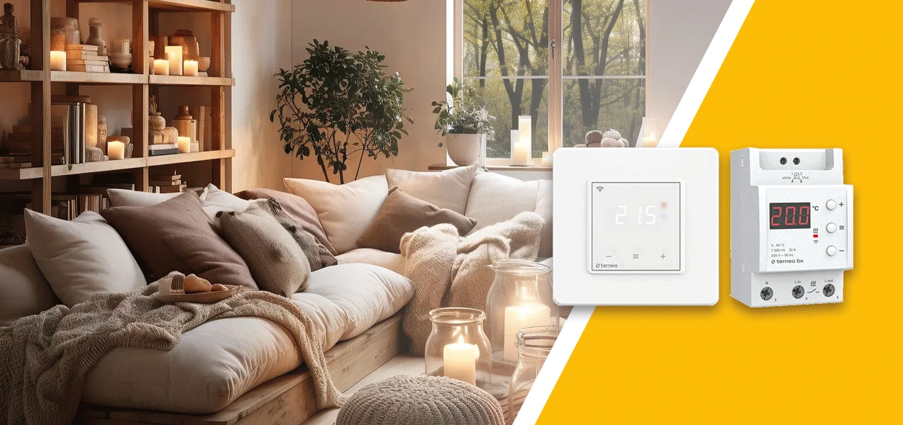 Розумні Wi-Fi терморегулятори terneo керування опаленням веб каталог