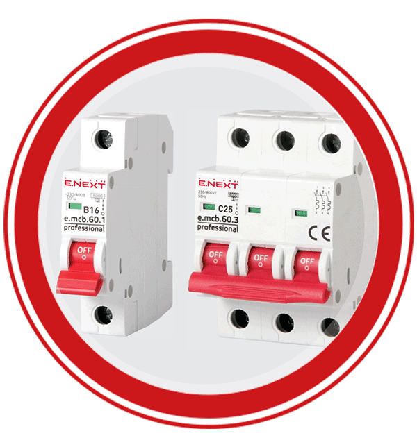 Модульні автоматичні вимикачі | низьковольтне обладнання ENEXT
