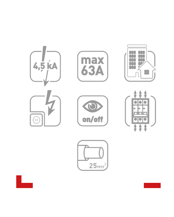 Модульні автоматичні вимикачі | низьковольтне обладнання ENEXT