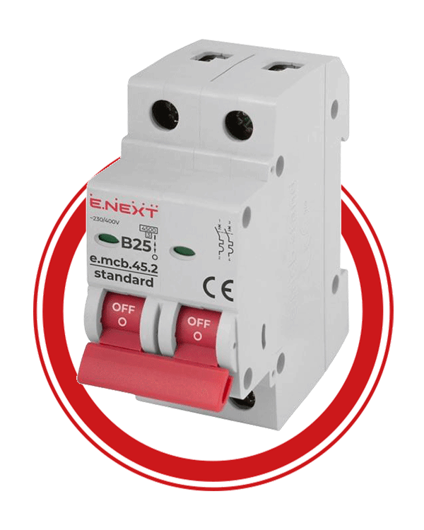 Модульні автоматичні вимикачі | низьковольтне обладнання ENEXT