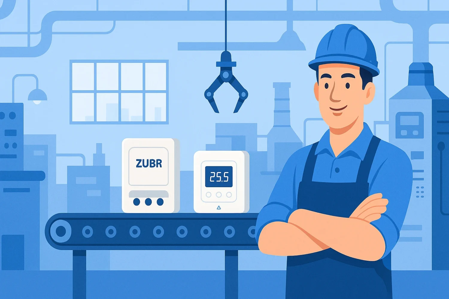 ZUBR i terneoна виробництво на сучасному заводі повного циклу Київ