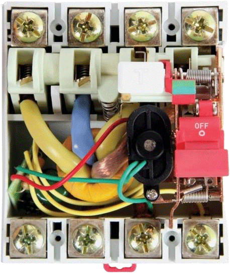 Диференційний захист від струму за допомогою вимикачів ENEXT