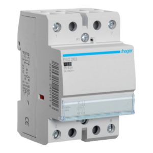 Контактор 63 A 230V 2NO 3P (B) "ХАГЕР"