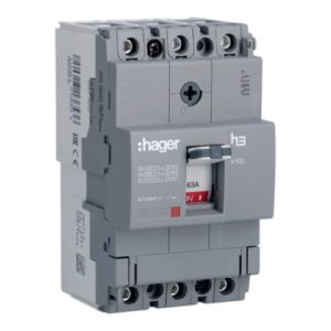 Автоматичний вимикач 3-п. 63A (18kA) Тфікс./Мфікс. "x160" Hager (B)