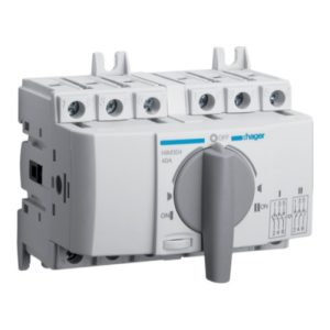 Перемикач модульний трьохпозиційний I-0-II до 16мм2, 3п 40А (B)