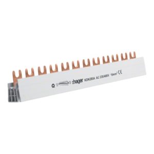 Шина фазна 2P 16мм.кв. 12M (B) "ХАГЕР"