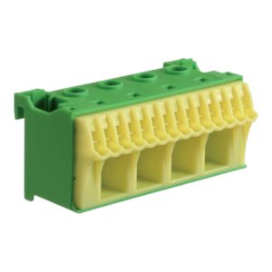 Блок PE-клем 4х16мм.кв.+14х4мм.кв. ширина 75мм QiuckConnect (B)