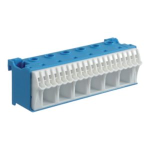 Блок N-клем 6х16мм.кв.+20х4мм.кв. ширина 105мм QiuckConnect (A) "ХАГЕР"