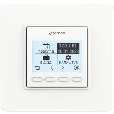 Розумні Wi-Fi терморегулятори terneo керування опаленням веб каталог