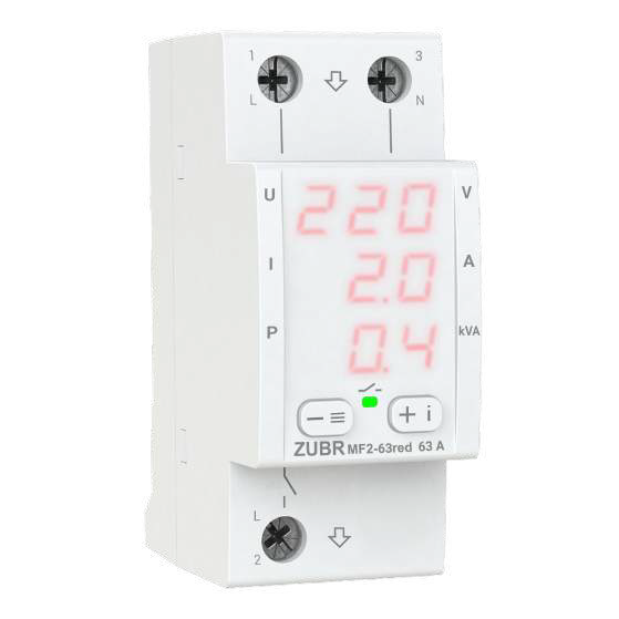 ZUBR 3F трифазне реле напруги купити в інтернет магазині веб версія каталогу