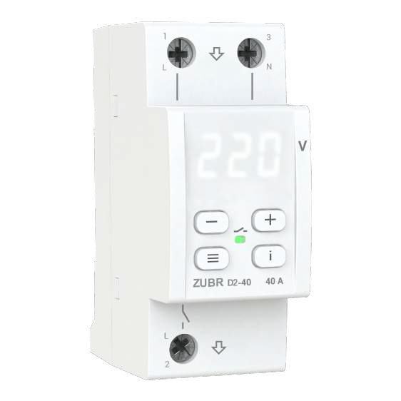 ZUBR 3F трифазне реле напруги купити в інтернет магазині веб версія каталогу