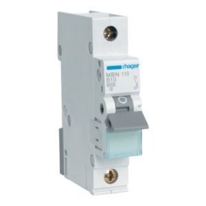 Автоматичний вимикач 1-п. B 10A (6kA) 1M Hager (A)