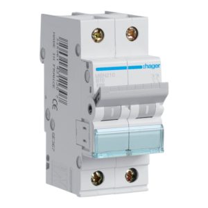 Автоматичний вимикач 2-п. B 10A (6kA) 2M Hager (B)