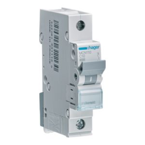 Автоматичний вимикач 1-п. C 10A (6kA) 1M Hager (A)
