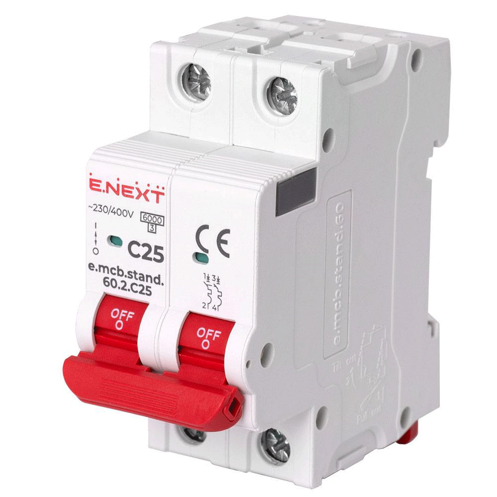 Модульні автоматичні вимикачі | низьковольтне обладнання ENEXT