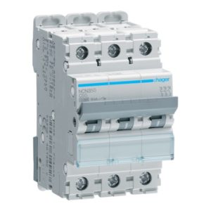 Автоматичний вимикач 3-п. C 50A (10kA) 3M Hager (B)