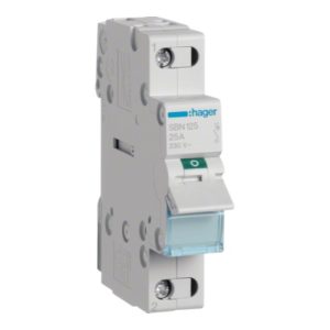 Вимикач навантаження 1-полюсний 25А/230В (B)