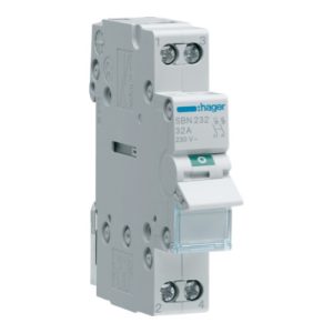 Вимикач навантаження 2-полюсний 32А/230В (B)