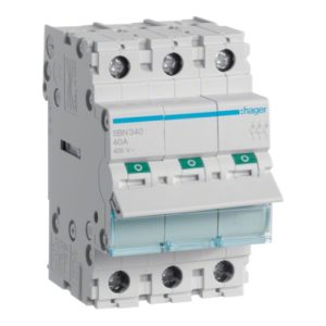 Вимикач навантаження 3-полюсний 40А/400В (B)