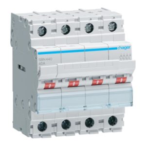 Вимикач навантаження 4-полюсний 40А/400В (B)