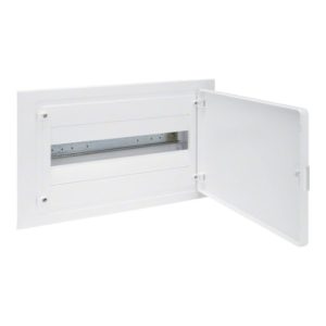 Щит пластиковий ЩРВ-П- 18 модулів IP40 внутрішні білі двері (1х18) GOLF (B)