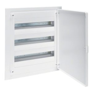 Щит пластиковий ЩРВ-П- 54 мод IP40 внутрішні білі двері  (3х18) GOLF (B)