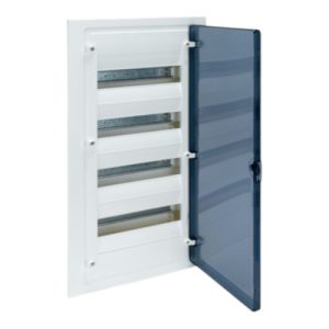 Щит пластиковий ЩРВ-П- 48 мод IP40 внутрішні прозорі двері (4х12) GOLF (B)