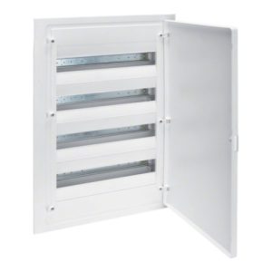 Щит пластиковий ЩРВ-П- 72 мод IP40 внутрішні білі двері (4х18) GOLF (B)