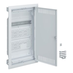 Щит 3-рядний для ММ-обладнання внутрішній/зовнішній, з металевими дверями VOLTA (A)