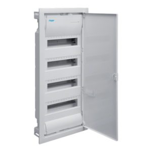 Щит пластиковий ЩРВ-П- 48(56) мод IP30 внутрішні білі двері без клем VOLTA (A)